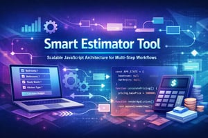 Scalable JavaScript Architecture for Multi-Step Workflows