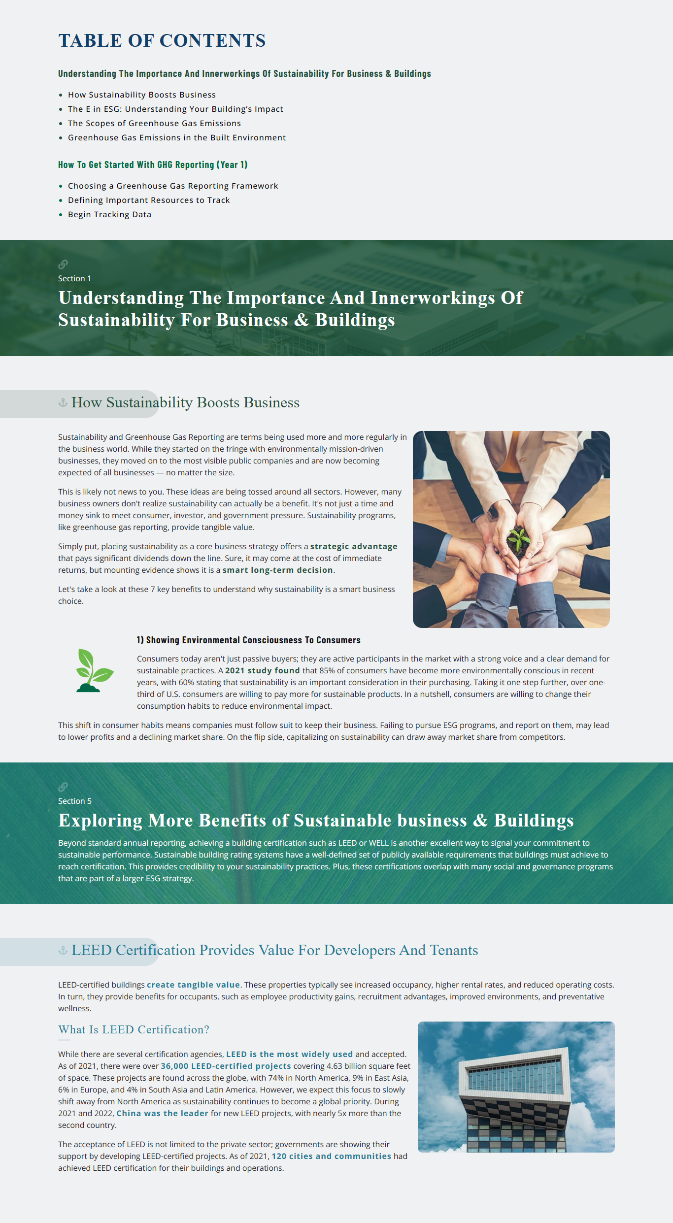 Emerald BE Pillar Page